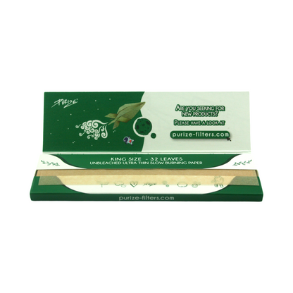 Purize King Size Slim Unbleached Papers